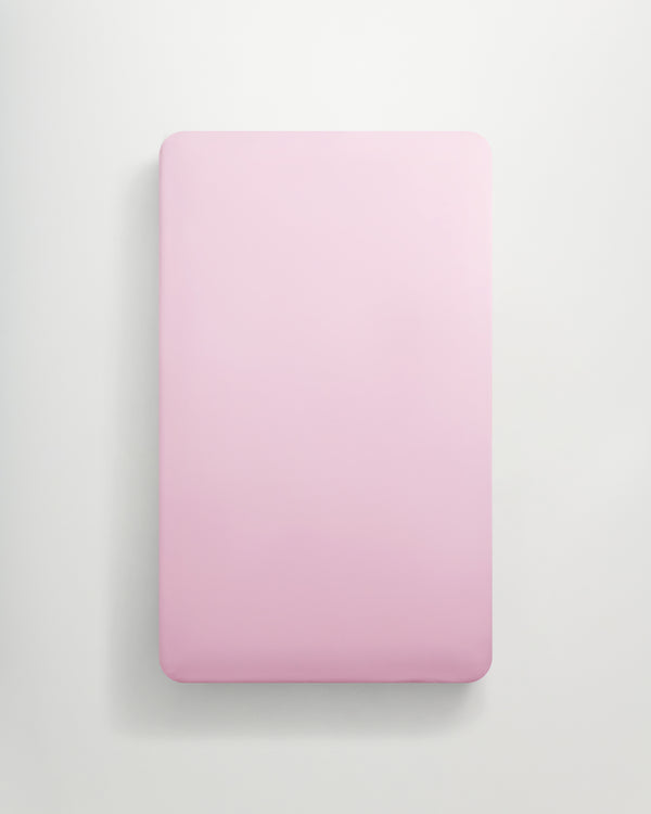 Mother fitted sheet | Blossom pink Sateen
